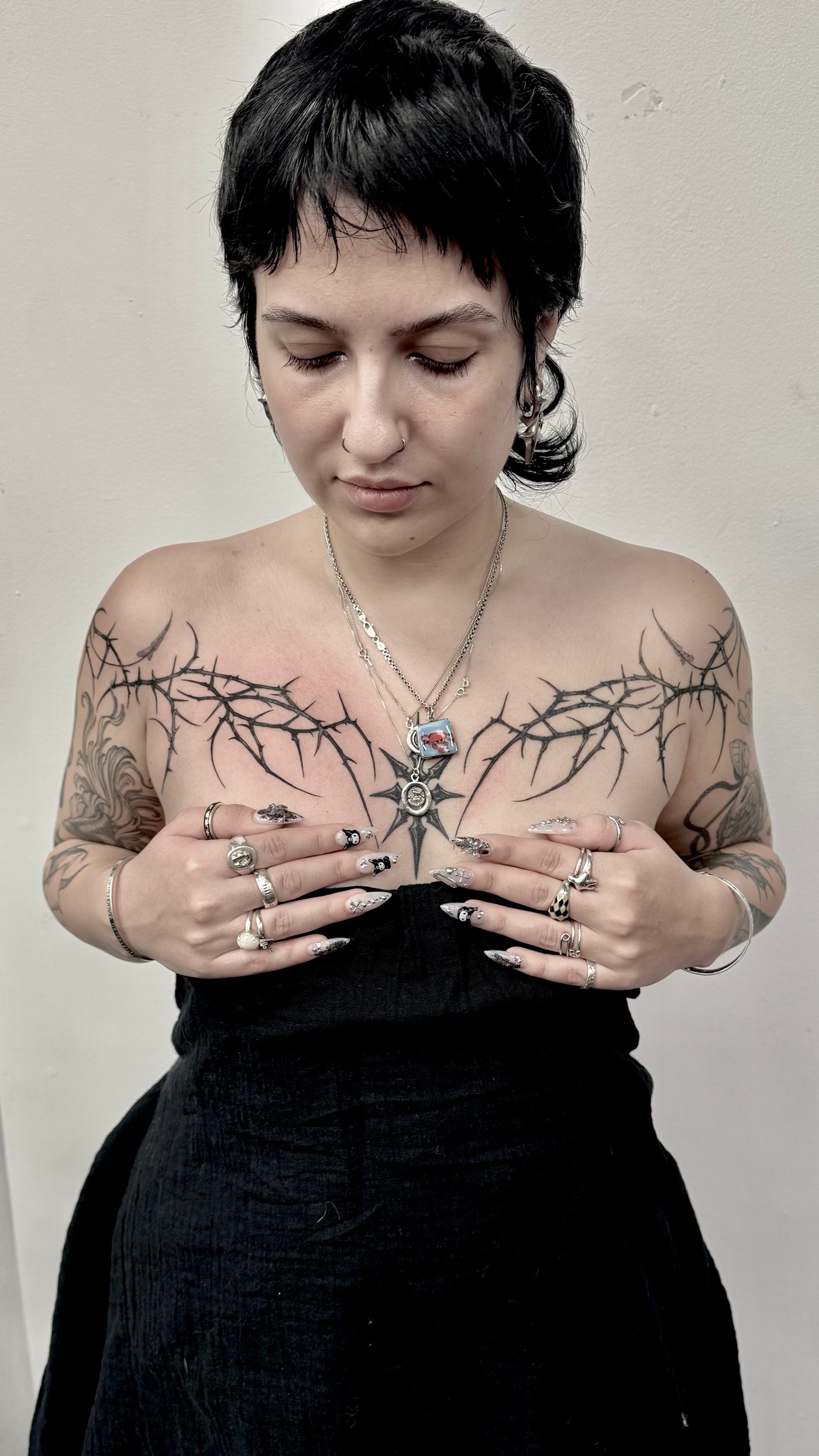 Cybersigilism, tattoo by Carou Chiarelli