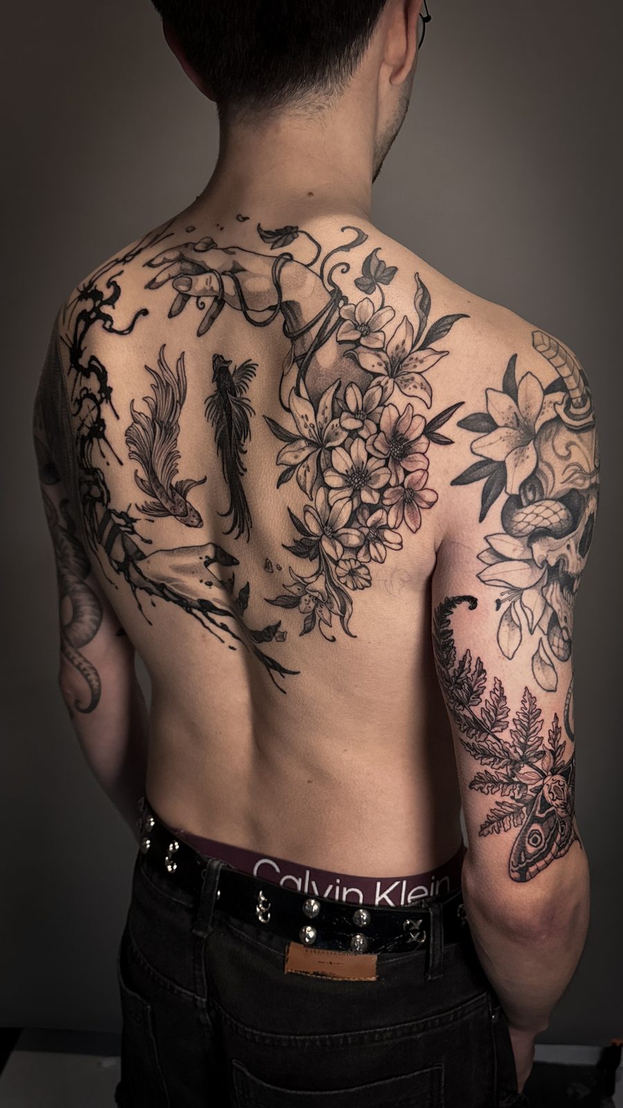 Yin Yang Piece, tattoo by Carou Chiarelli