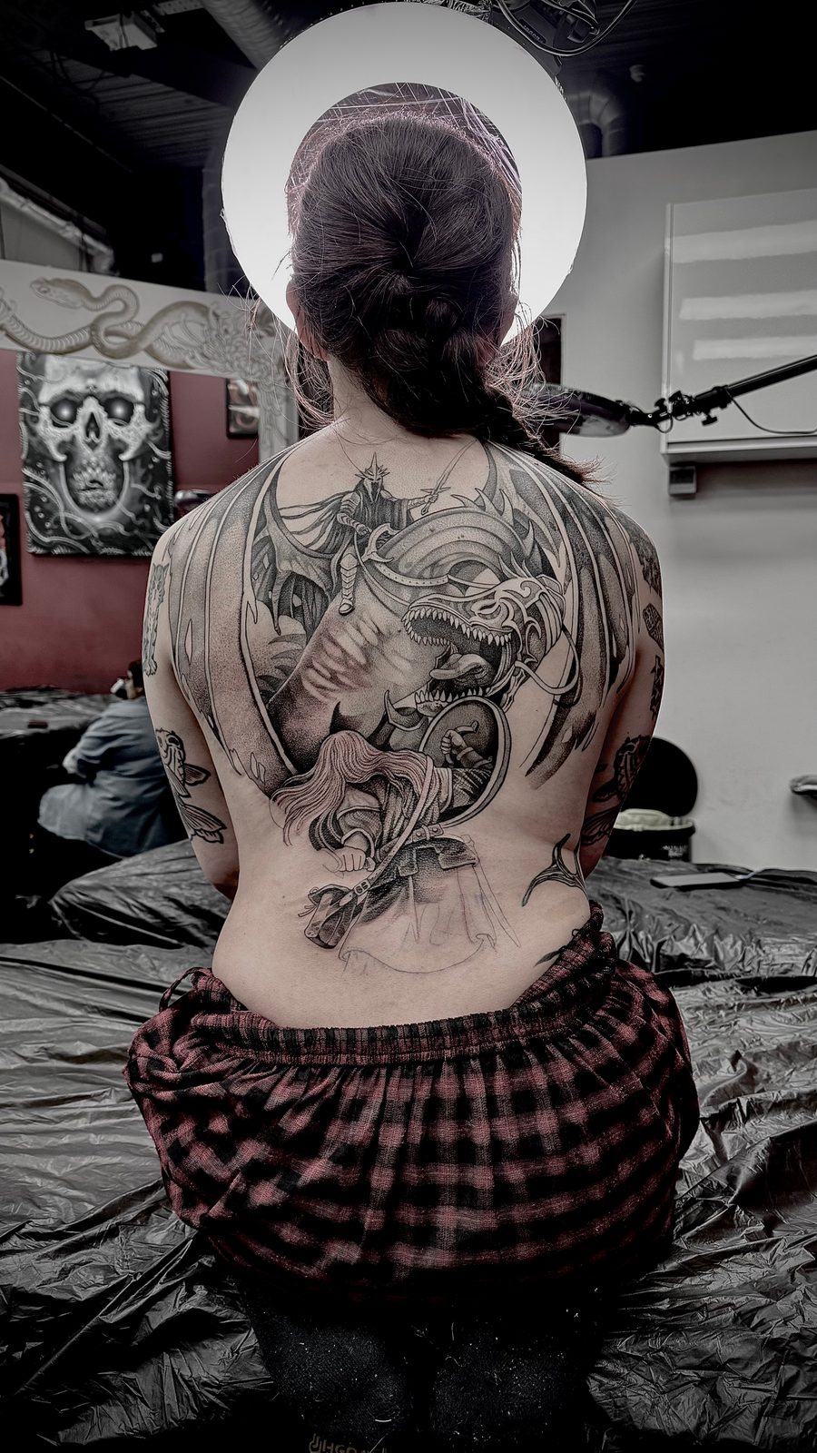 Witch King, tattoo by Carou Chiarelli